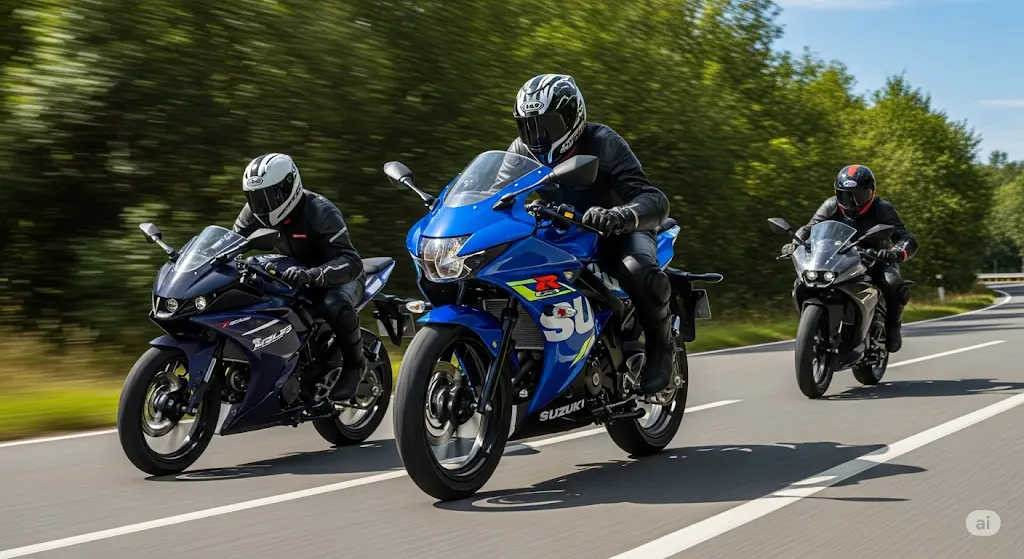 GSX-R125の最高速をライバルや購入視点で比較